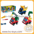 Intelligent toy, Diy assembly truck toys assembly cartoon truck toy